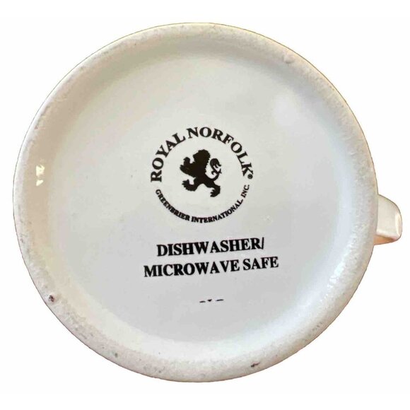 Royal Norfolk Christmas Holiday Coffee Tea Cups Mugs Lot Of 4 - Picture 6 of 6